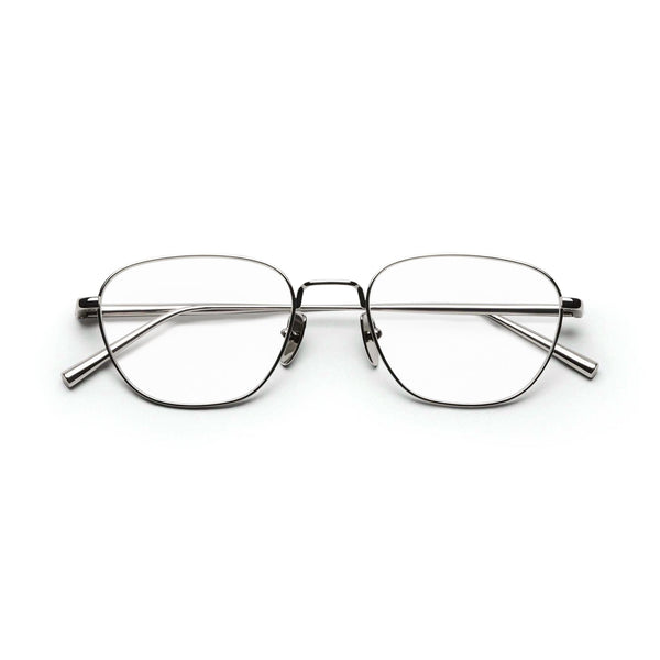 Titan Polygon Optical / Silver Titanium & Clear Lens - Shade Files